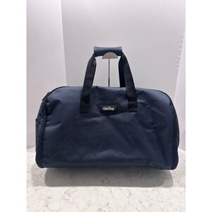 Halfday Travel Garment Duffel Bag Navy Blue 2-in-1 Weekender‎ Suit Bag